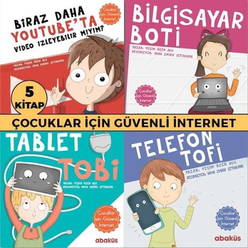 Çocuklar İçin Güvenli İnternet Seti (5 Kitap Takım) | Kitap Ambarı