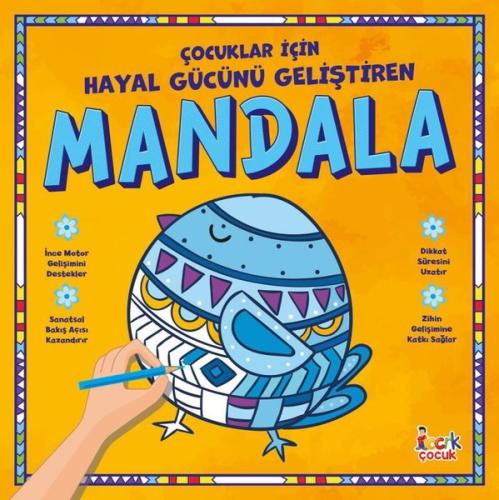 Çocuklar İçin Hayal Gücünü Geliştiren Mandala | Kitap Ambarı