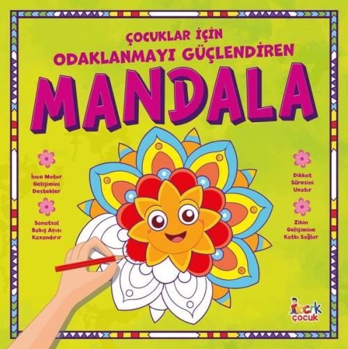 Çocuklar İçin Odaklanmayı Güçlendiren Mandala | Kitap Ambarı
