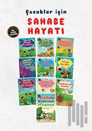 Çocuklar için Sahabe Hayatları Seti - 10 Kitap Takım | Kitap Ambarı