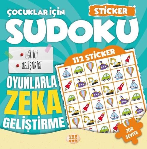 Çocuklar İçin Sudoku - Zor Seviye 1 - Sticker Hediyeli | Kitap Ambarı