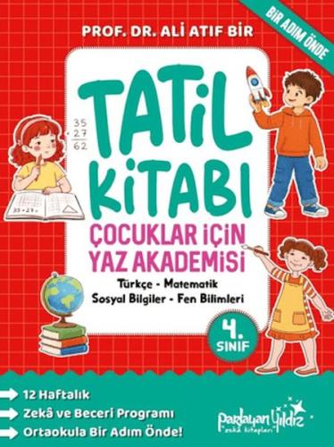 Çocuklar İçin Yaz Akademisi 4. Sınıf Tatil Kitabı | Kitap Ambarı