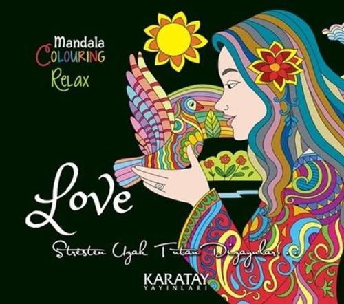 Coloring Relax - Mandala - Love | Kitap Ambarı