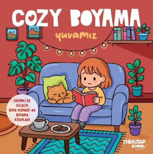 Cozy Boyama - Yuvamız (Boya - Kopart - As Boyama Kitapları) | Kitap Am