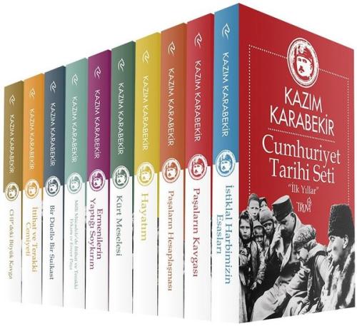 Cumhuriyet Tarihi Seti - İlk Yıllar (10 Kitap Lüx Kutulu) | Kitap Amba