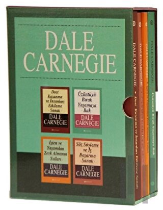 Dale Carnegie 4 Kitaplık Set | Kitap Ambarı