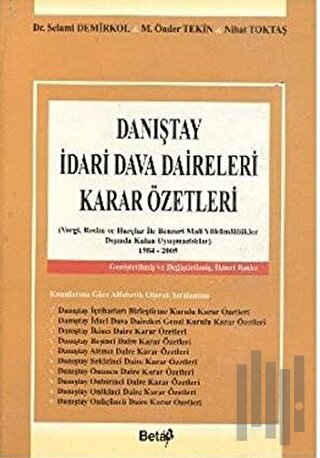 Danıştay İdari Dava Daireleri Karar Özetleri (Ciltli)