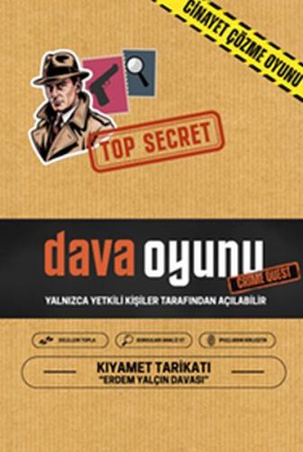 Dava Oyunu - Kıyamet Tarikatı Erdem Yalçın Davası | Kitap Ambarı