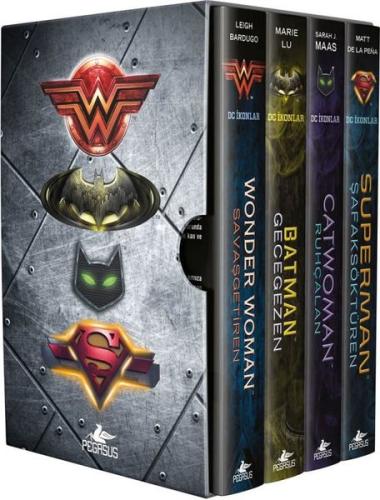 Dc İkonlar Serisi Kutulu Özel Seti - 4 Kitap Takım (Ciltli)