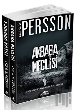 Dedektif Backström Serisi Takım Set (2 Kitap)