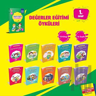 Değerler Eğitim Seti (10 Kitap + Değerlendirme Testi) | Kitap Ambarı