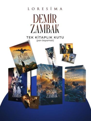 Demir Zambak 1 - Tek Kitaplık Kutu Yan Boyamalı | Kitap Ambarı