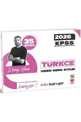 Deniz Hoca KPSS 35 Günde Türkçe Video Ders Kitabı