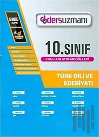 Ders Uzmanı 10. Sınıf Türk Dili ve Edebiyatı Konu Anlatım Modülleri