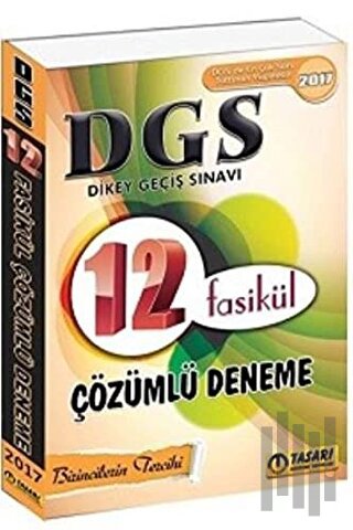 DGS 12 Fasikül Çözümlü Deneme 2017