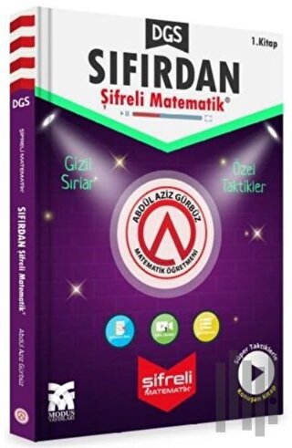 DGS Sıfırdan Şifreli Matematik 1. Kitap