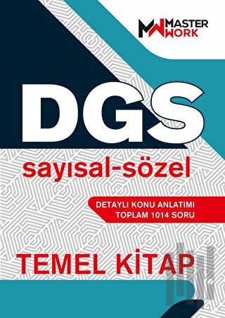DGS Temel Kitap / Sayısal-Sözel Detaylı Konu Anlatımı