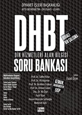 DHBT Din Hizmetleri Alan Bilgisi Soru Bankası | Kitap Ambarı
