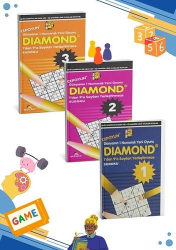 Diamond - Sudoku Akıl Dolu Oyunlar Seti - 3 Kitap Takım | Kitap Ambarı
