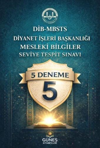 DİB - MBSTS Diyanet İşleri Başkanlığı Mesleki Bilgiler Seviye Tespit S