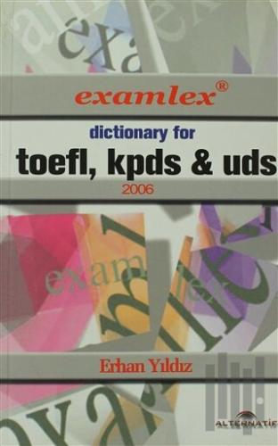 Dictionary For Toefl, Kpds & Uds | Kitap Ambarı