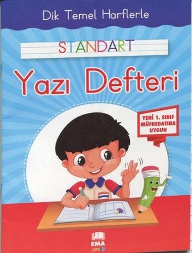 Dik Temel Harflerle Standart Yazı Defteri | Kitap Ambarı