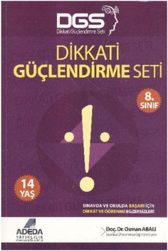 Adeda DGS Dikkati Güçlendirme Seti 8. Sınıf 14 Yaş | Kitap Ambarı