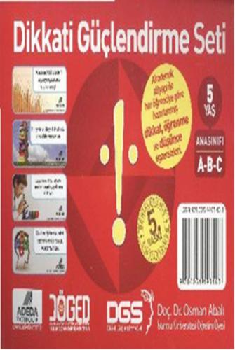 Dikkati Güçlendirme Seti - Anasınıfı - 5 Yaş