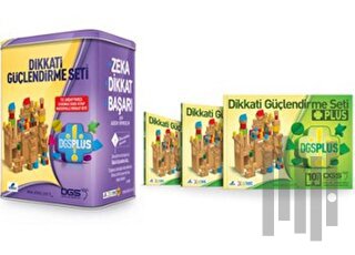 Dikkati Güçlendirme Seti Plus (3 Kitap Materyalli - 5 Yaş)