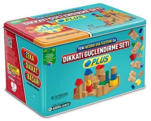 Dikkati Güçlendirme Seti Plus 5 Yaş (Metal Kutulu) | Kitap Ambarı