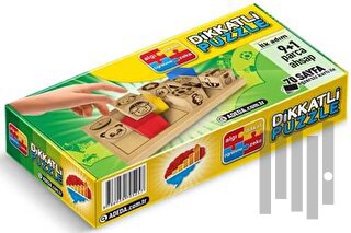 Dikkatli Puzzle İlk Adım 3 - 7 Yaş | Kitap Ambarı