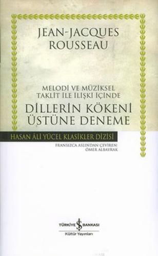 Dillerin Kökeni Üstüne Deneme - Hasan Ali Yücel Klasikleri (Ciltli)