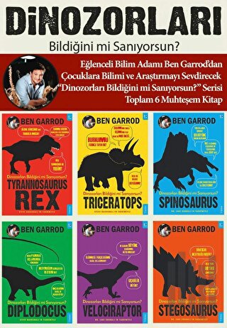 Dinozorları Bildiğini mi Sanıyorsun? (6 Kitap Set) | Kitap Ambarı