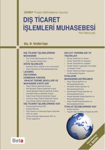 Dış Ticaret İşlemleri Muhasebesi