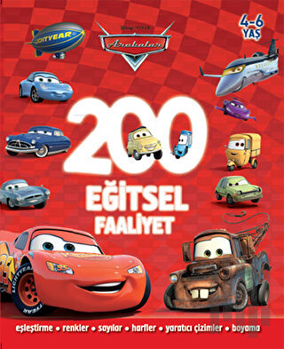 Disney Arabalar - 200 Eğitsel Faaliyet | Kitap Ambarı