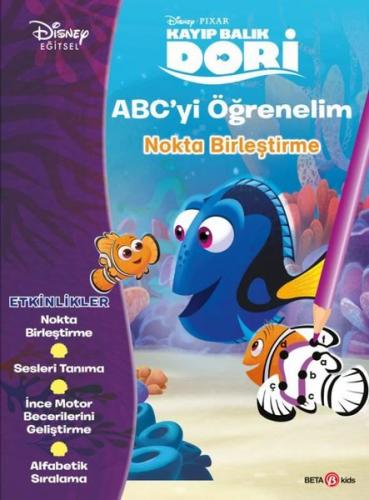 Disney Eğitsel Dori ABC’yi Öğrenelim Nokta Birleştirme | Kitap Ambarı