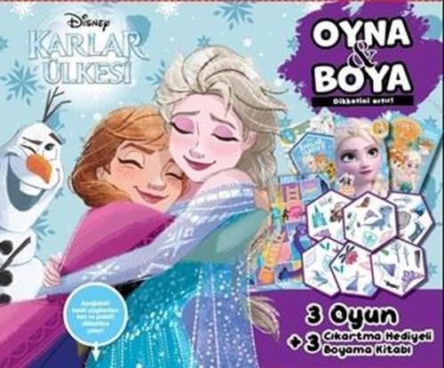 Disney Karlar Ülkesi - Oyna & Boya - Kutulu Set | Kitap Ambarı