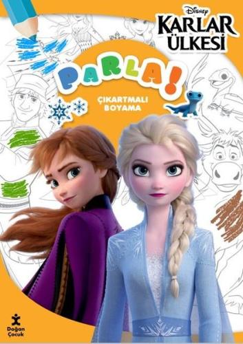 Disney Karlar Ülkesi - Parla! Çıkartmalı Boyama