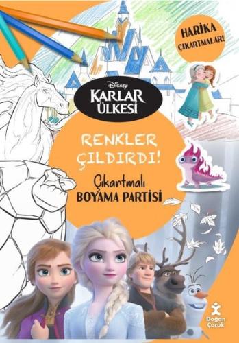 Disney Karlar Ülkesi Renkler Çıldırdı! Çıkartmalı Boyama Partisi