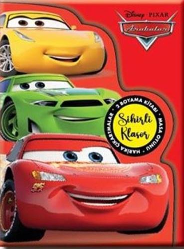 Disney Pixar Arabalar - Sihirli Klasör - Kırmızı | Kitap Ambarı