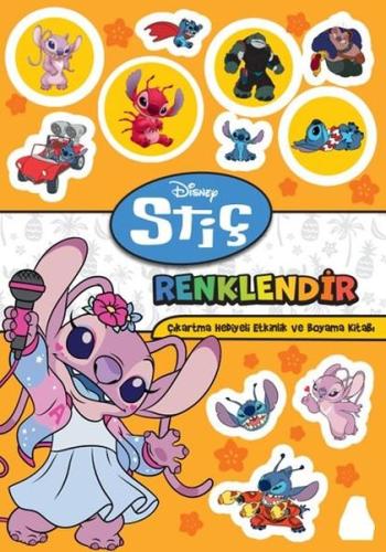 Disney Stiç - Renklendir Boyama Kitabı | Kitap Ambarı