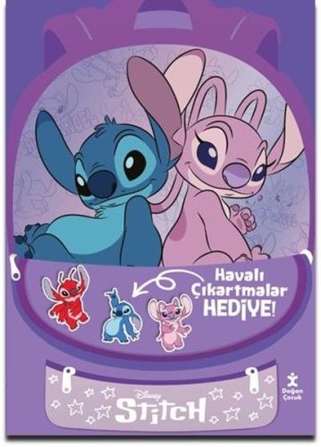 Disney Stitch - Parıltılı Tatil Çantam - Etkinlik ve Boyama Kitabı | K