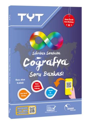 Doktrin Yayınları TYT Sıfırdan Sonsuza Coğrafya Soru Bankası | Kitap A