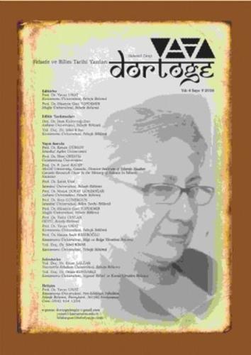 Dörtöğe Felsefe ve Bilim Tarihi Yazıları Hakemli Dergi Yıl: 5 Sayı: 9 