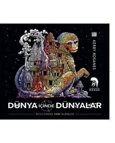 Dünya İçinde Dünyalar - Yetişkinler İçin Boyama Kitabı