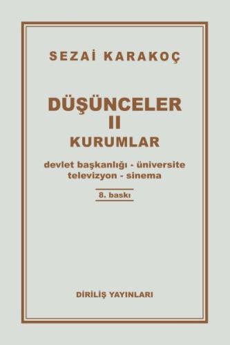Düşünceler -2 Kurumlar
