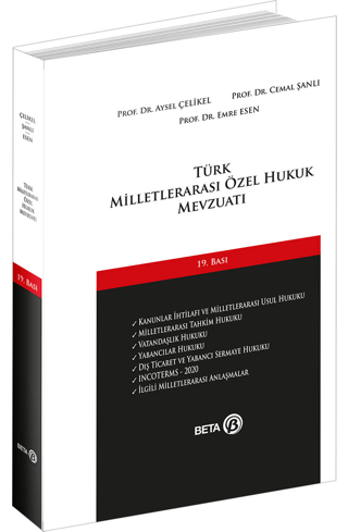 Türk Milletlerarası Özel Hukuk Mevzuatı (Ciltli)