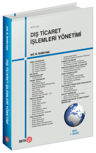 M.Y.O. İçin Dış Ticaret İşlemleri Yönetimi