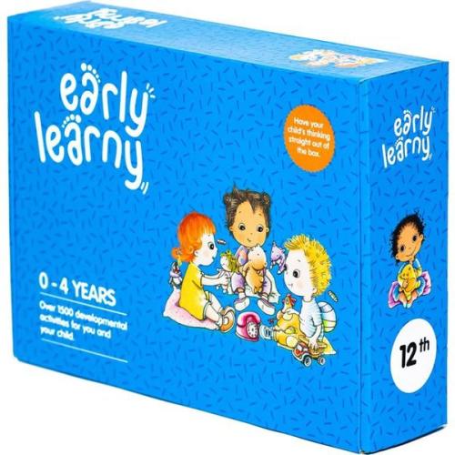 EarlyLearny İngilizce Bebek Eğitim Kitap Seti 12. Ay