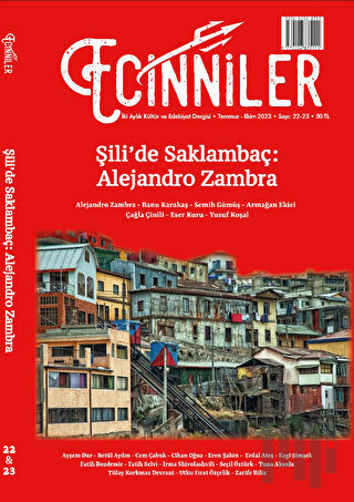Ecinniler: İki Aylık Kültür ve Edebiyat Dergisi Sayı: 22-23 Temmuz - E